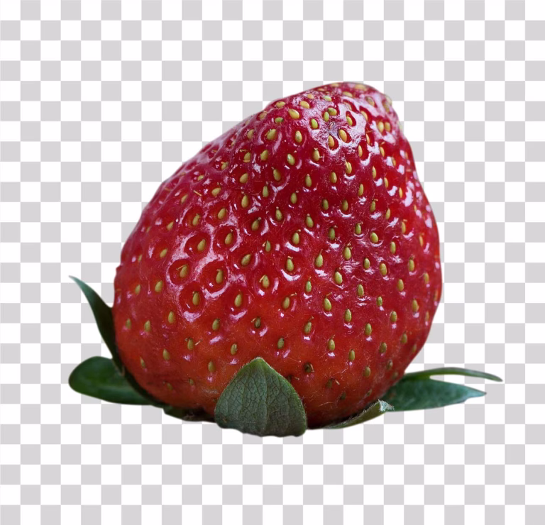 A Single Strawberry PNG