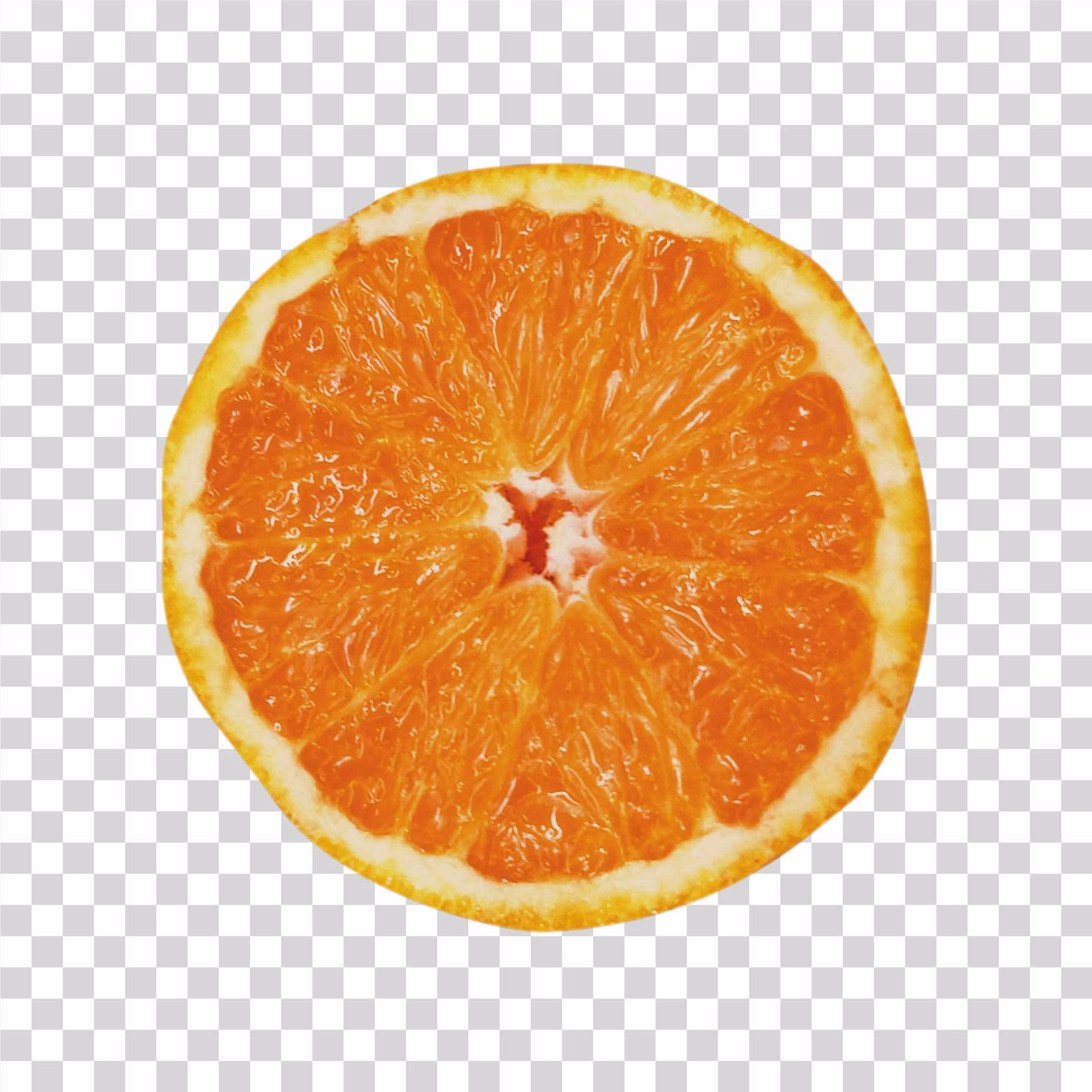 Half Orange Transparent PNG
