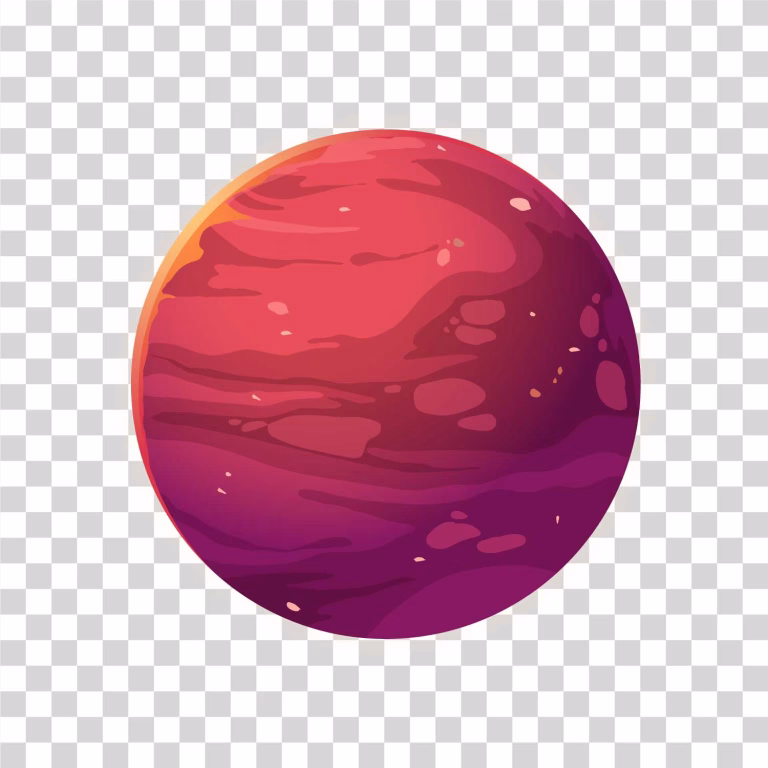 Mars Planet Space Illustration PNG
