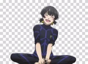 Meguru Bachira Laughing