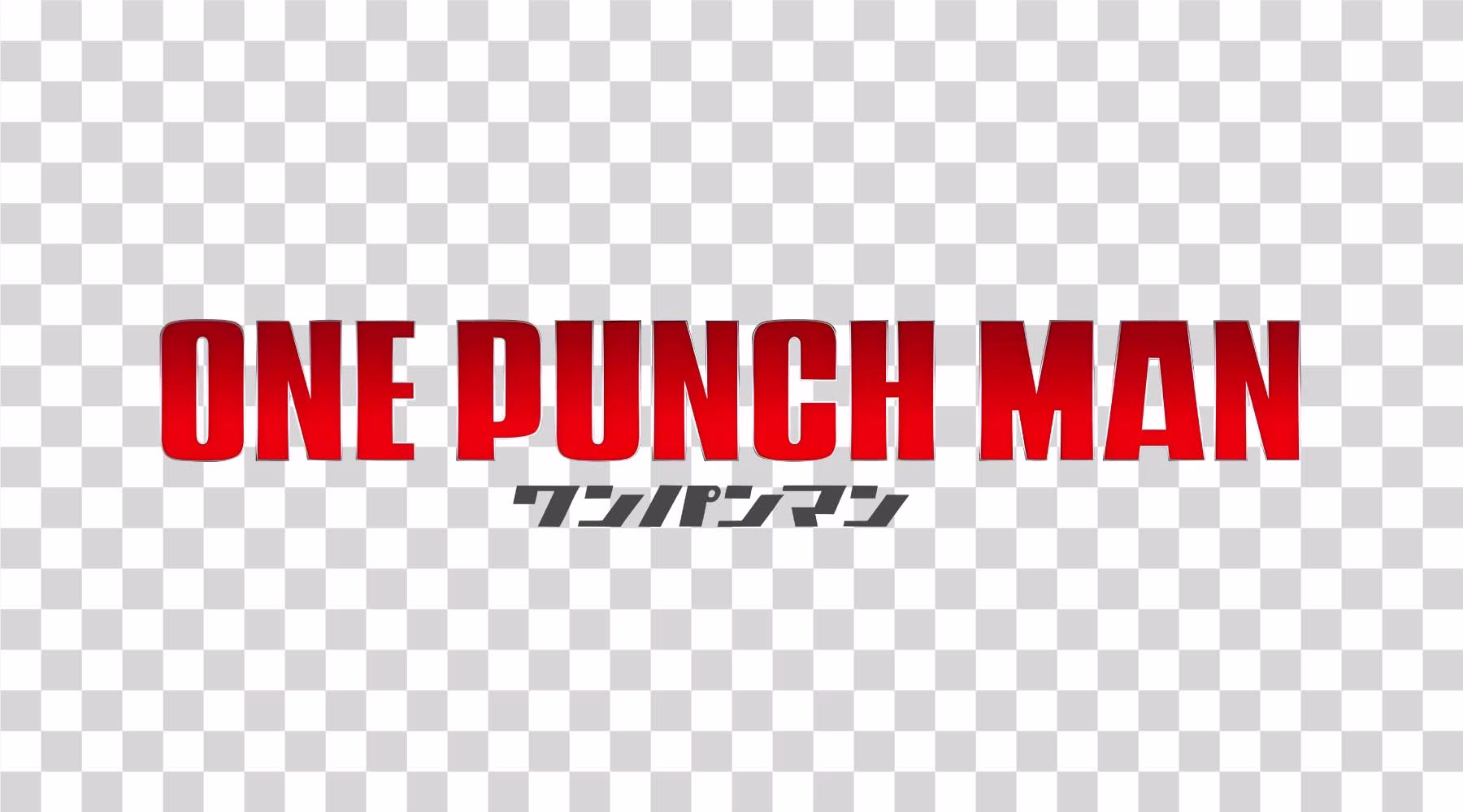 One Punch Man Logo Anime Series PNG