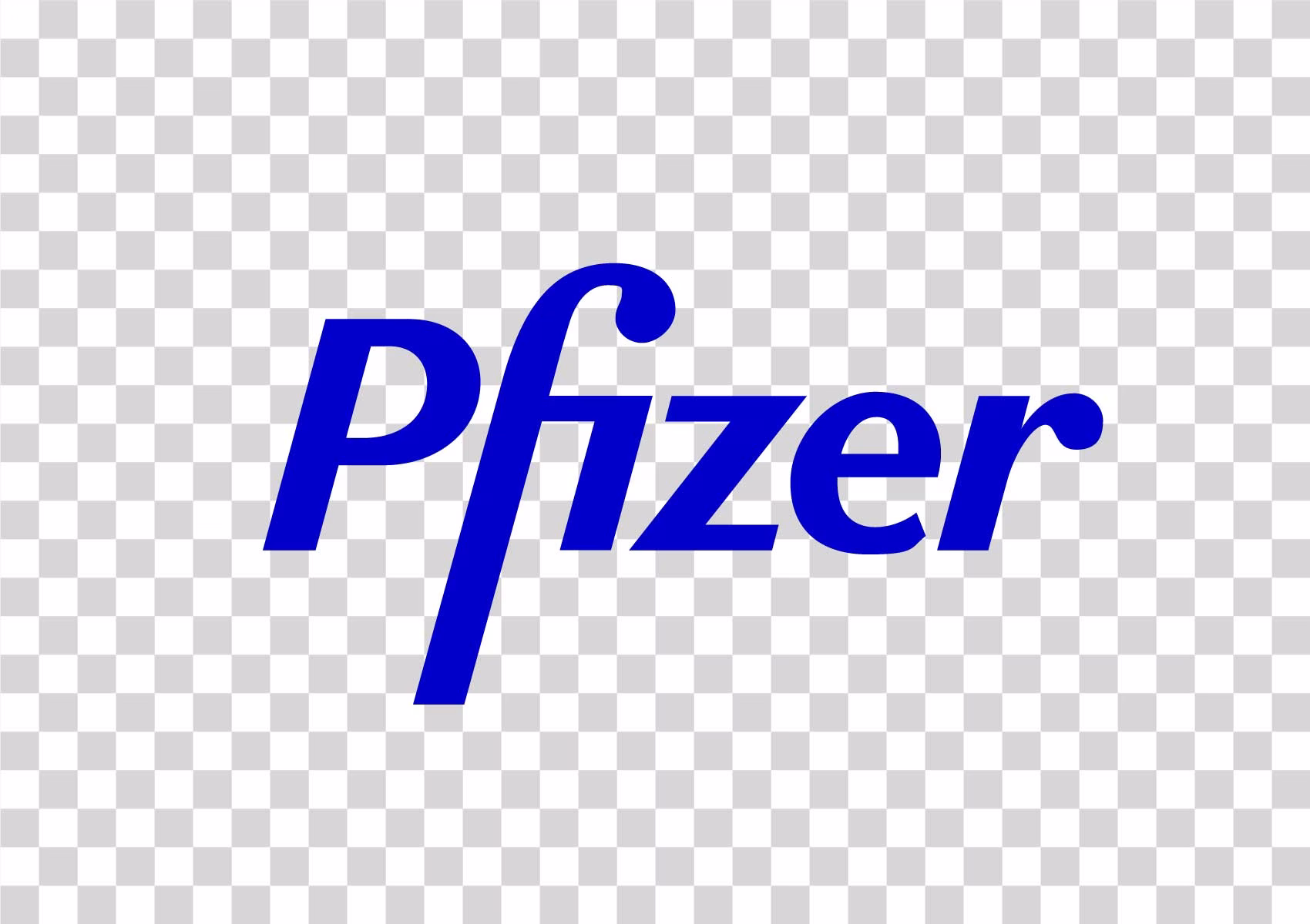 Pfizer Text Logo Transparent