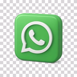 WhatsApp-3D-Logo-Messaging-App