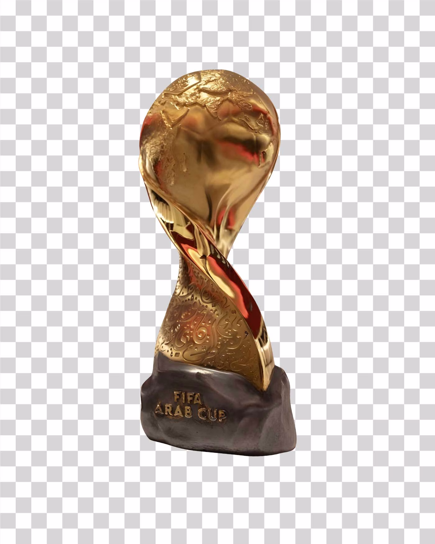 Arab Cup Trophy PNG Image