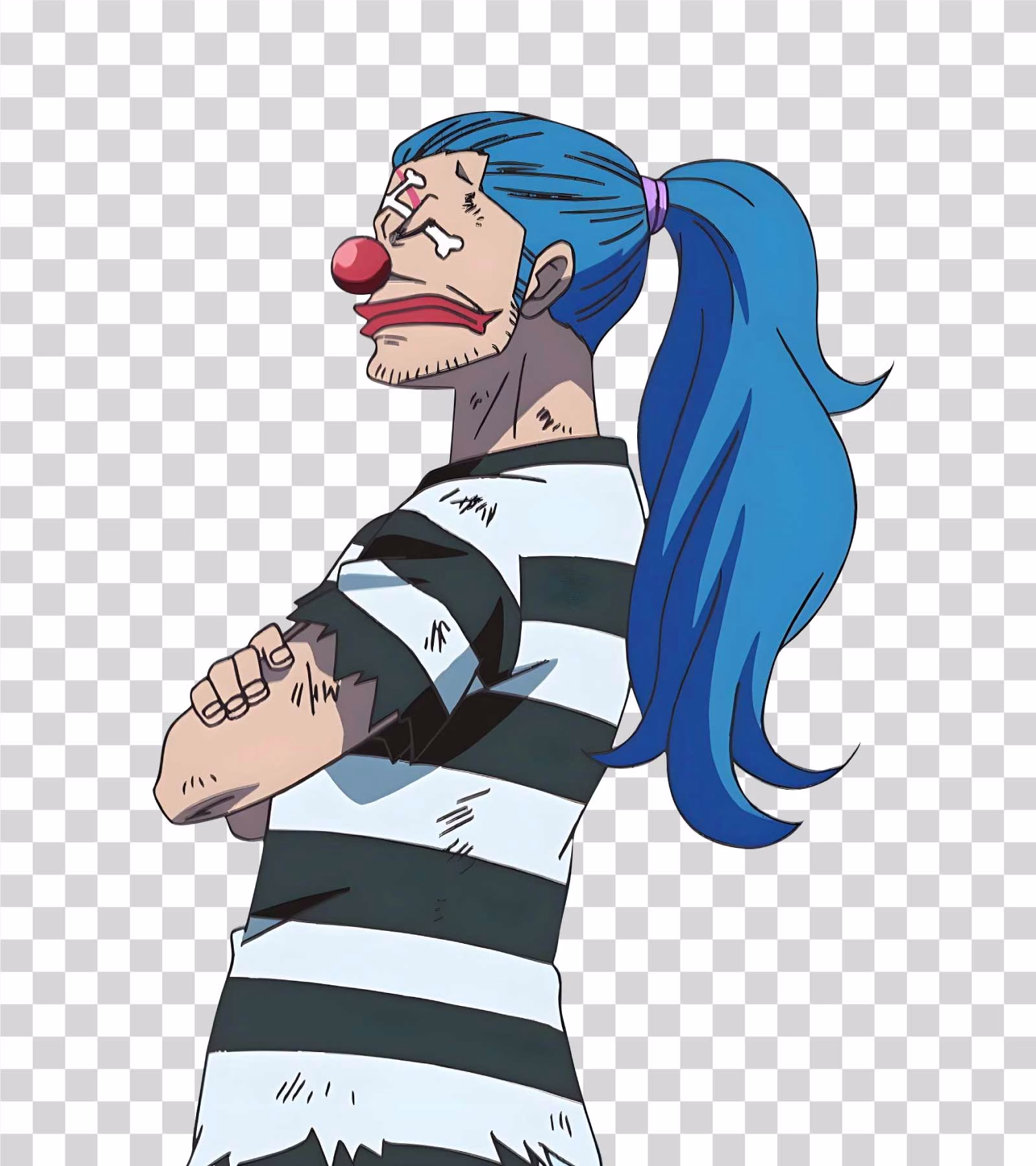 Buggy One Piece Character PNG