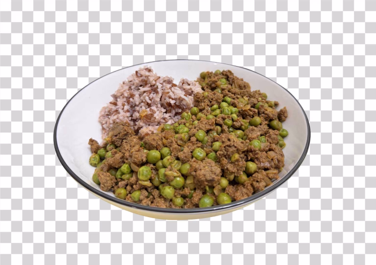 Keema Matar Meal PNG
