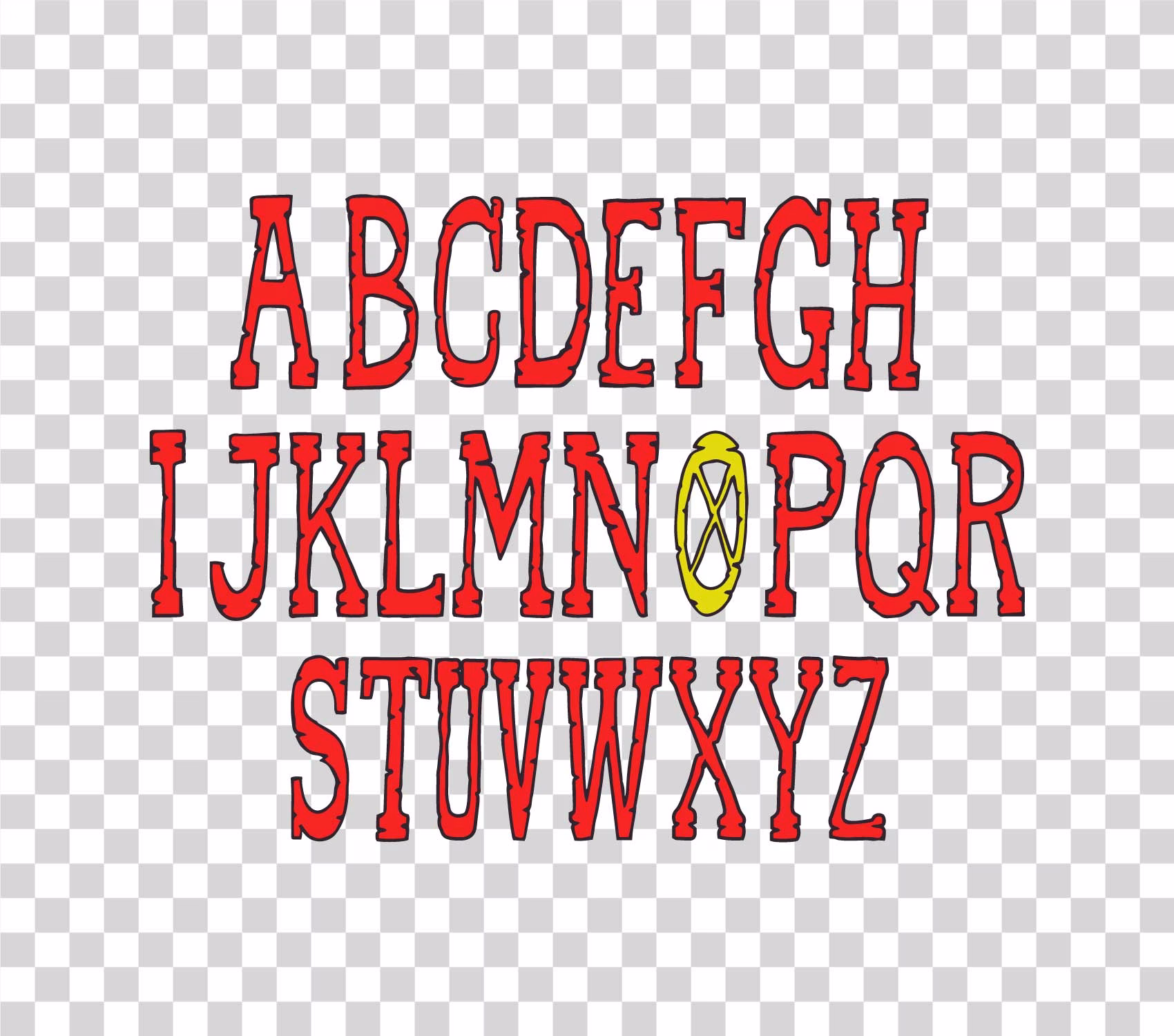 One Piece To Be Continued Inspired Custom Font PNG Transparent Background