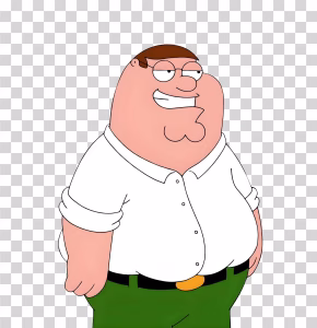 Peter Griffin Smiling Transparent Background