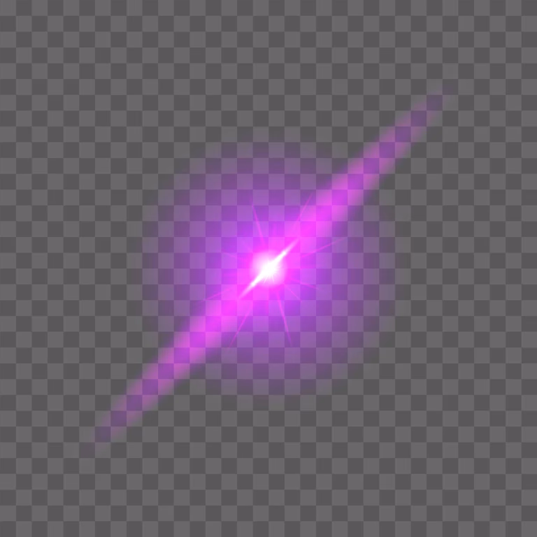 Purple Light Effect Transparent