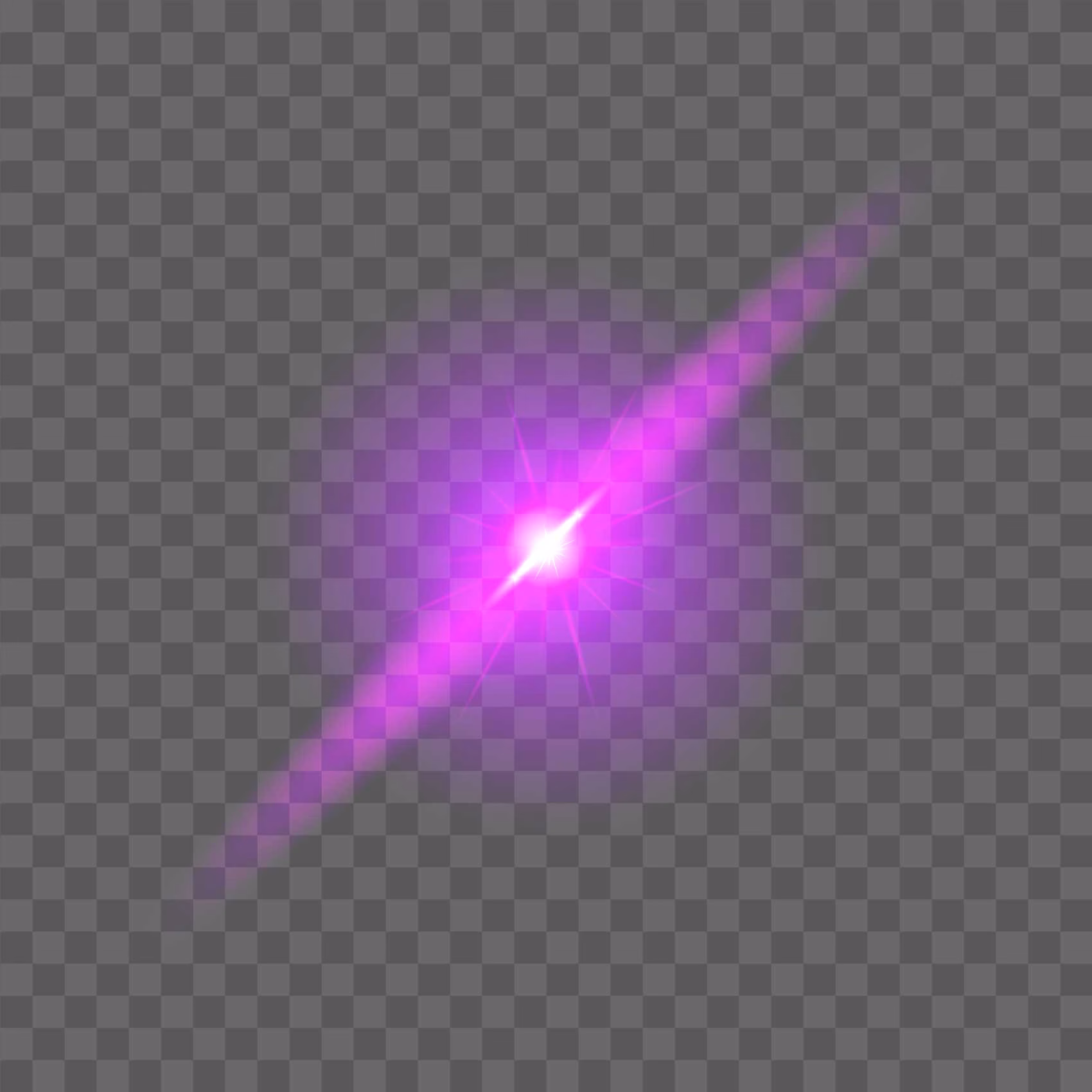 Purple Light Effect Transparent
