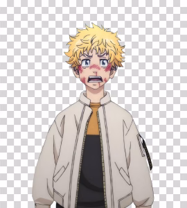 Takemichi Hanagaki Beat Up PNG Transparent Background