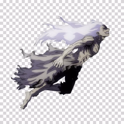 Tomura Shigaraki Final Fight My Hero Academia Major Battle Arc Villain PNG Image