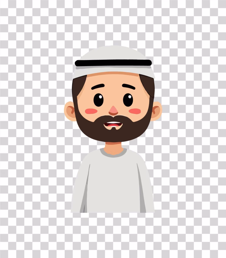 Arab Character Sticker Muslim png