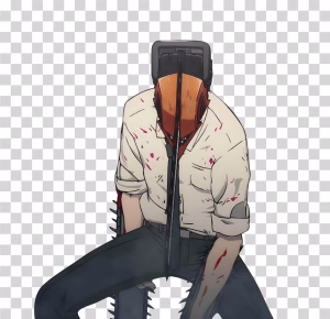 Chainsaw Man Hybrid Form Scene, Denji Transformed Character, Transparent PNG Chainsaw Man Hybrid Form PNG