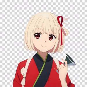 Chisato Nishikigi Lycoris Recoil png