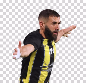 Karim Benzema Al Ittihad PNG Image for Download