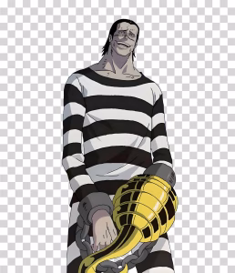 One Piece Crocodile Prisoner Clothes Transparent