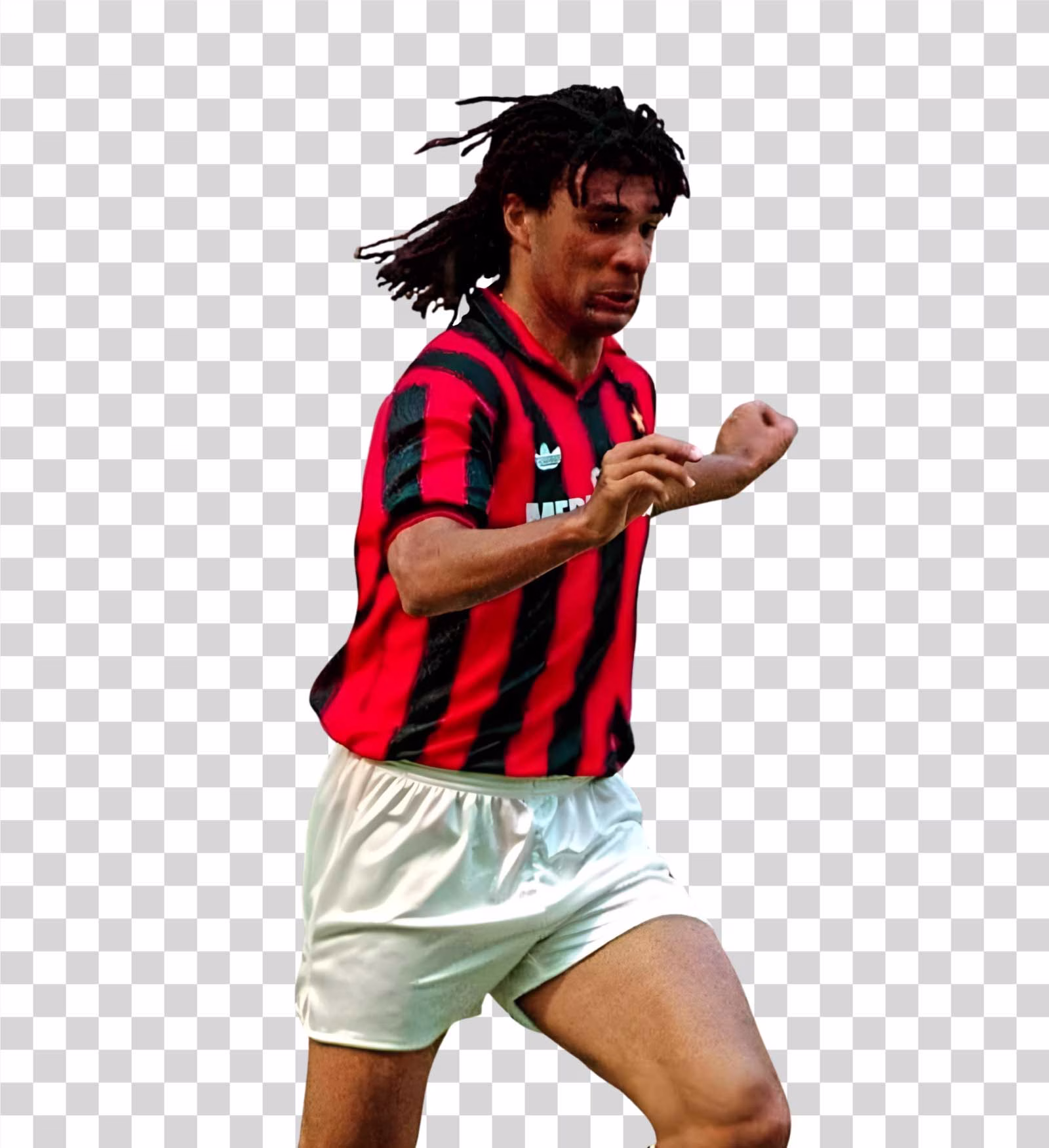 Ruud Gullit Dutch Football Legend PNG Image