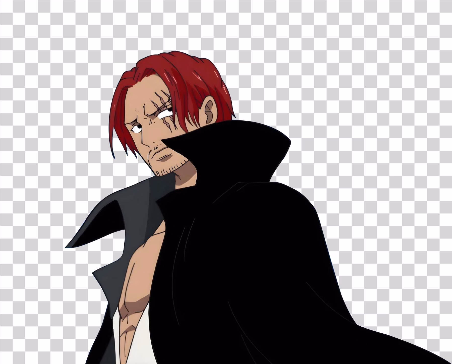 Shanks One Piece Character PNG
