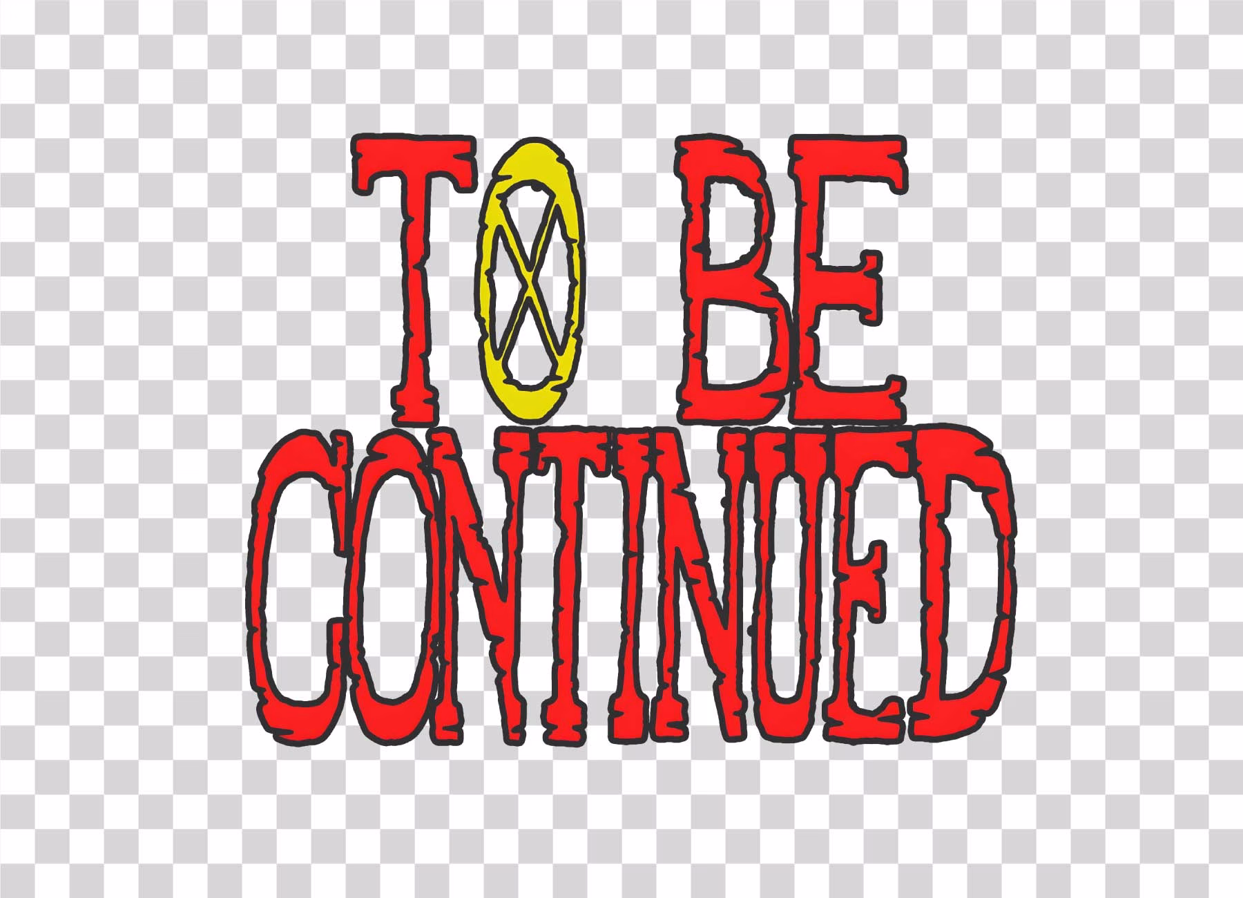 To Be Continued From One Piece in Transparent background PNG
