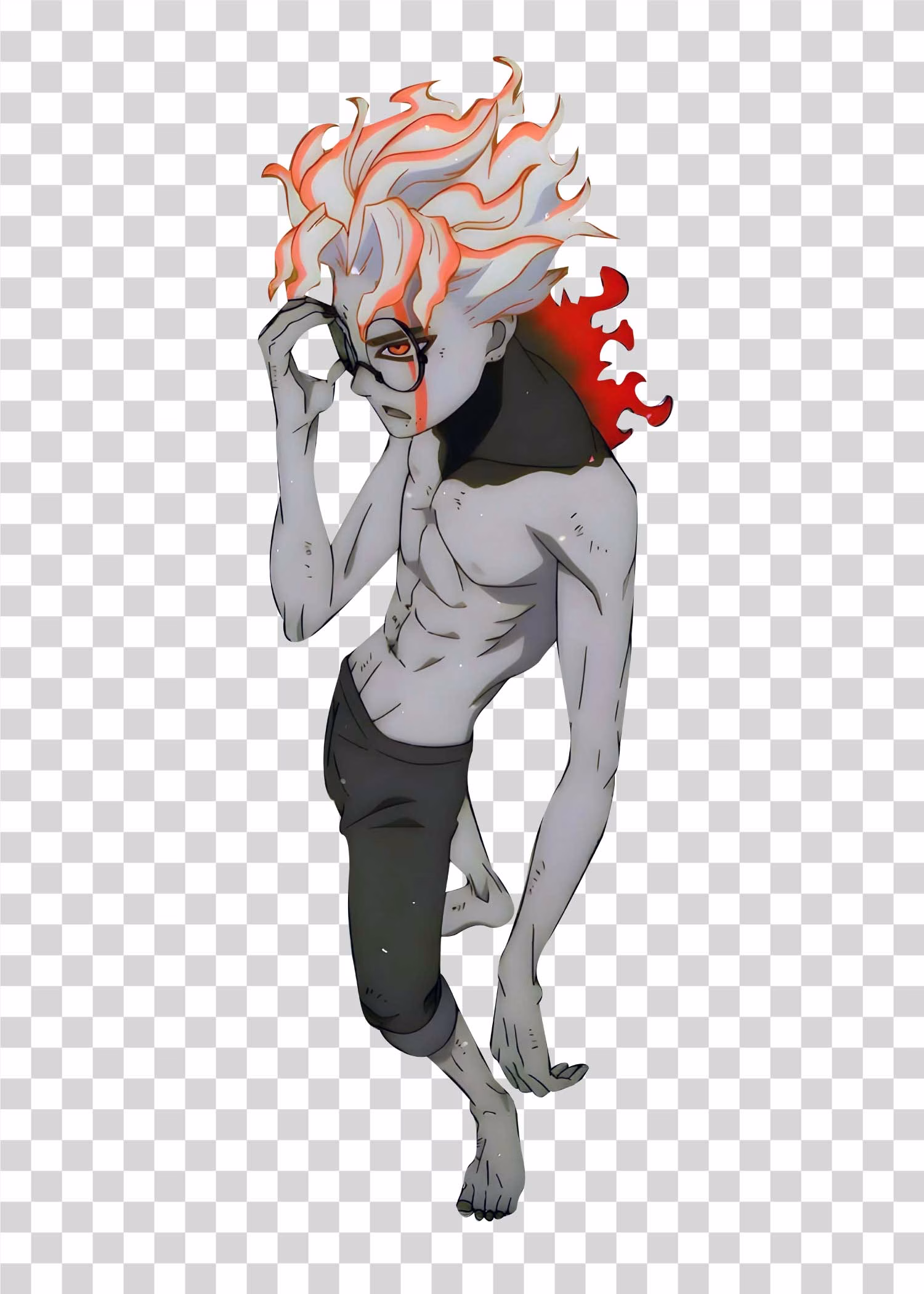 Turbo Granny Okarun PNG Transparent