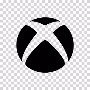 Xbox Black Logo Icon PNG Image