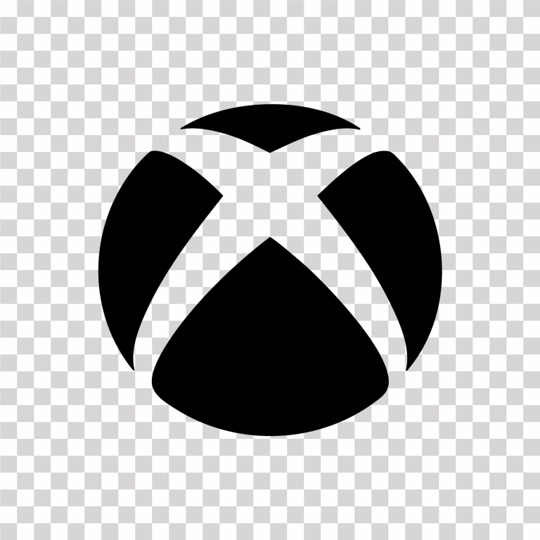Xbox Black Logo Icon PNG Image