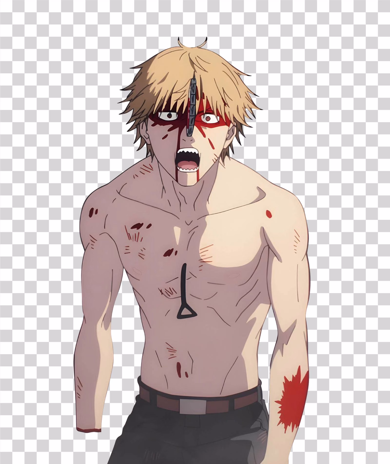 Denji Chainsaw Man PNG Image