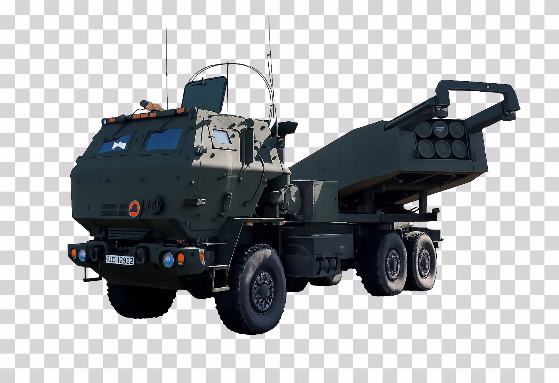 M142 HIMARS Transparent PNG