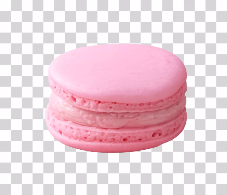 Pink Macaron PNG Image for Download