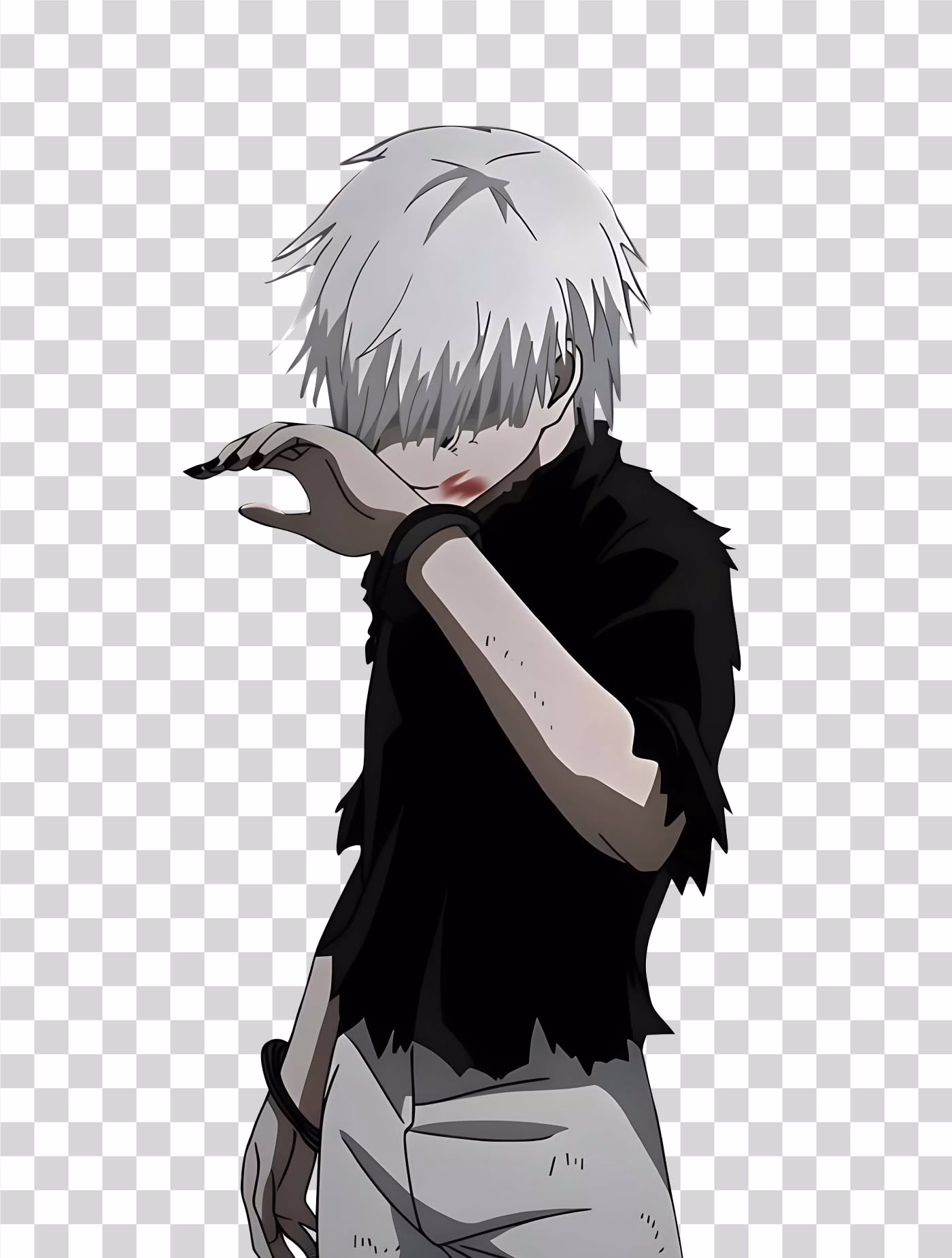 Kaneki White Hair