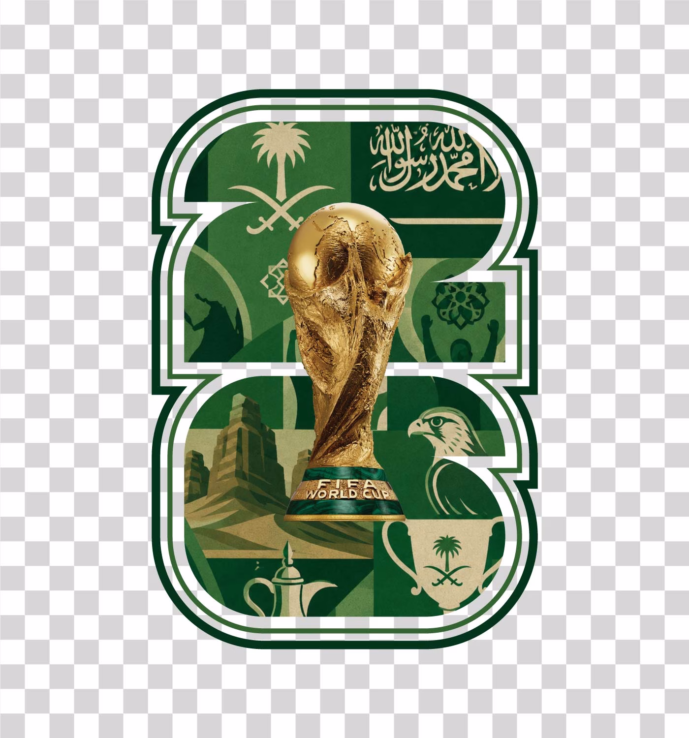 Saudi Arabia World Cup 2026 Logo