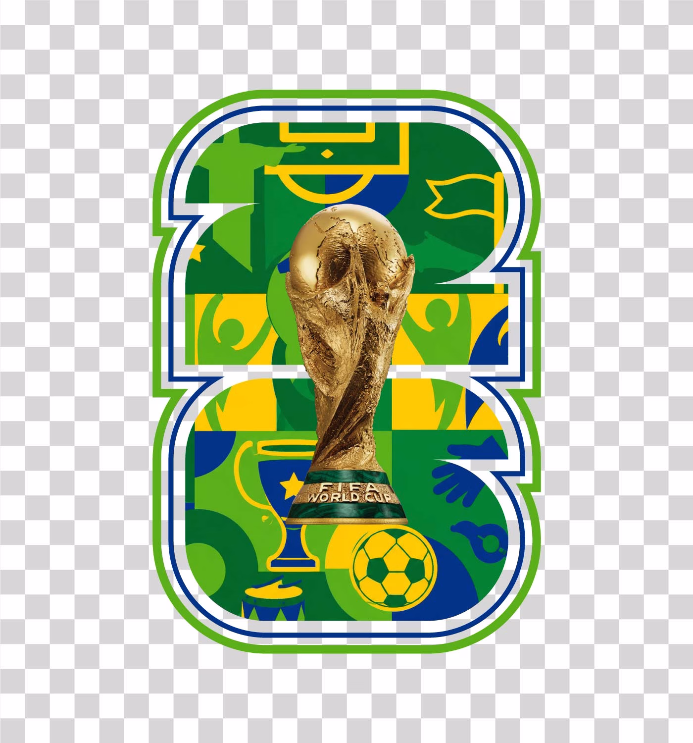 World Cup 2026 logo Brazil