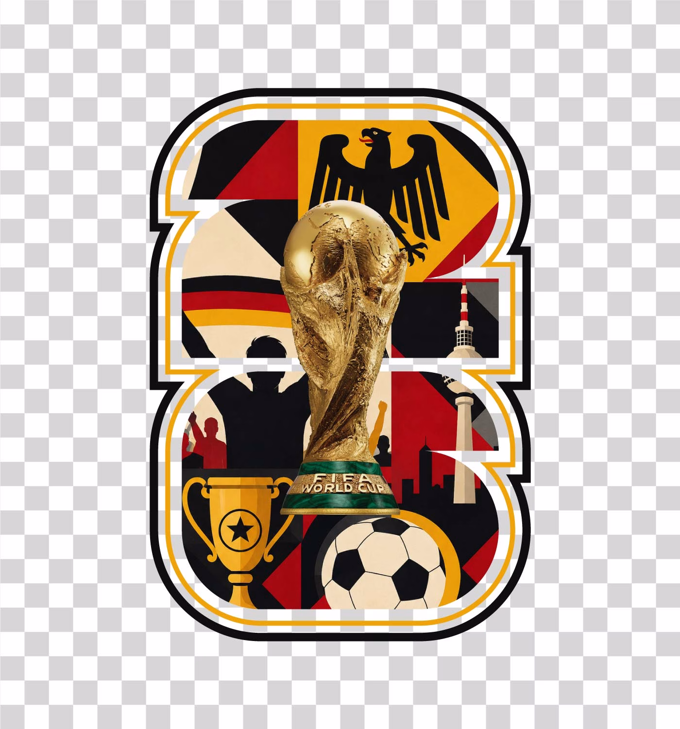 World Cup 2026 Logo Germany
