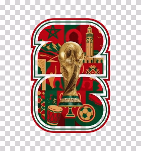 World Cup 2026 Logo Morocco Theme PNG Transparent World Cup 2026 Logo Morocco Theme PNG