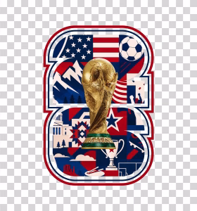 World Cup 2026 Logo USA PNG