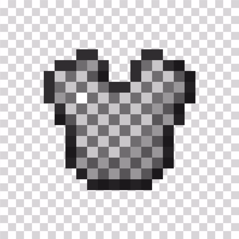 Minecraft Chainmail Chestplate Transparent PNG