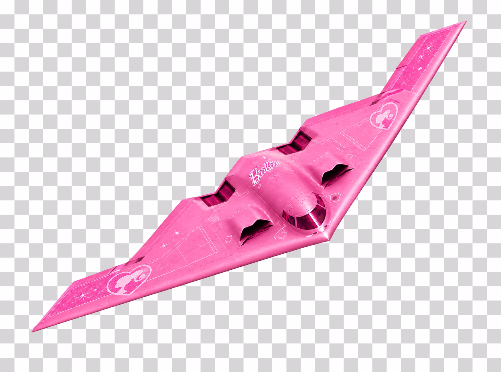 B-2 Spirit Barbie Pink Style