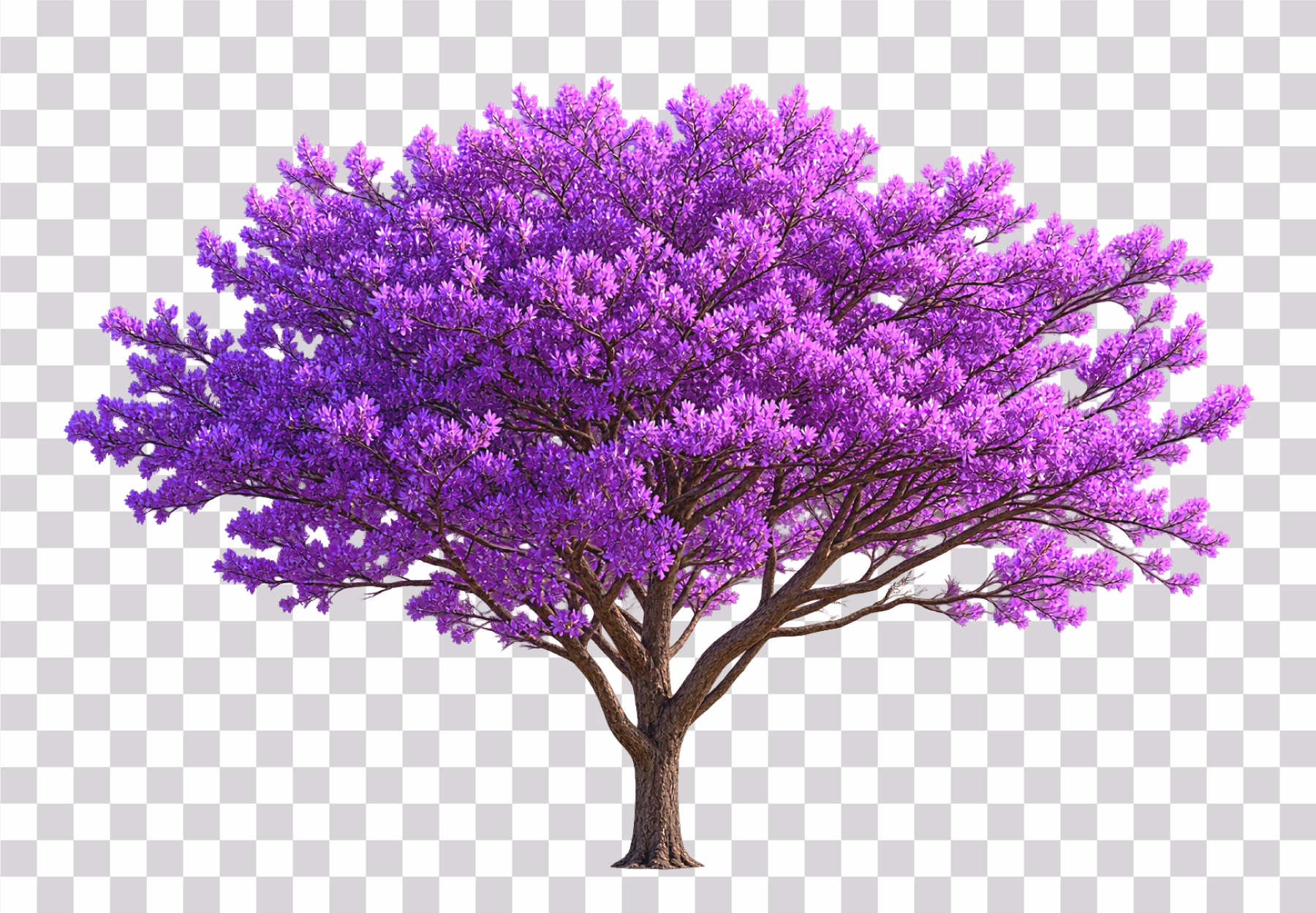 Blue Jacaranda PNG