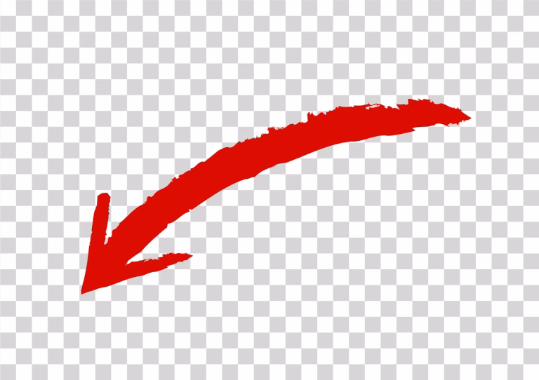 Brush Red Arrow YouTube Thumbnail