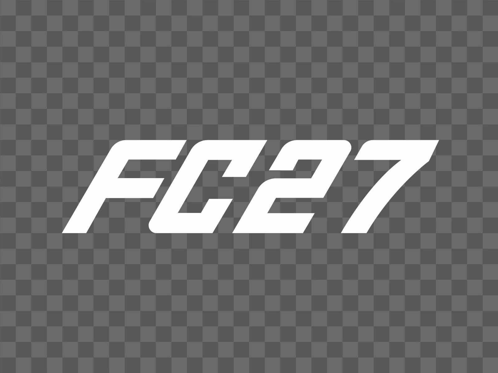 FC 27 Logo White PNG