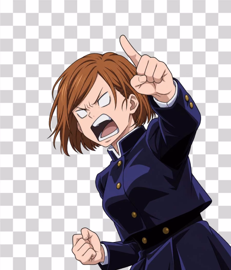Nobara Kugisaki Angry Meme Face