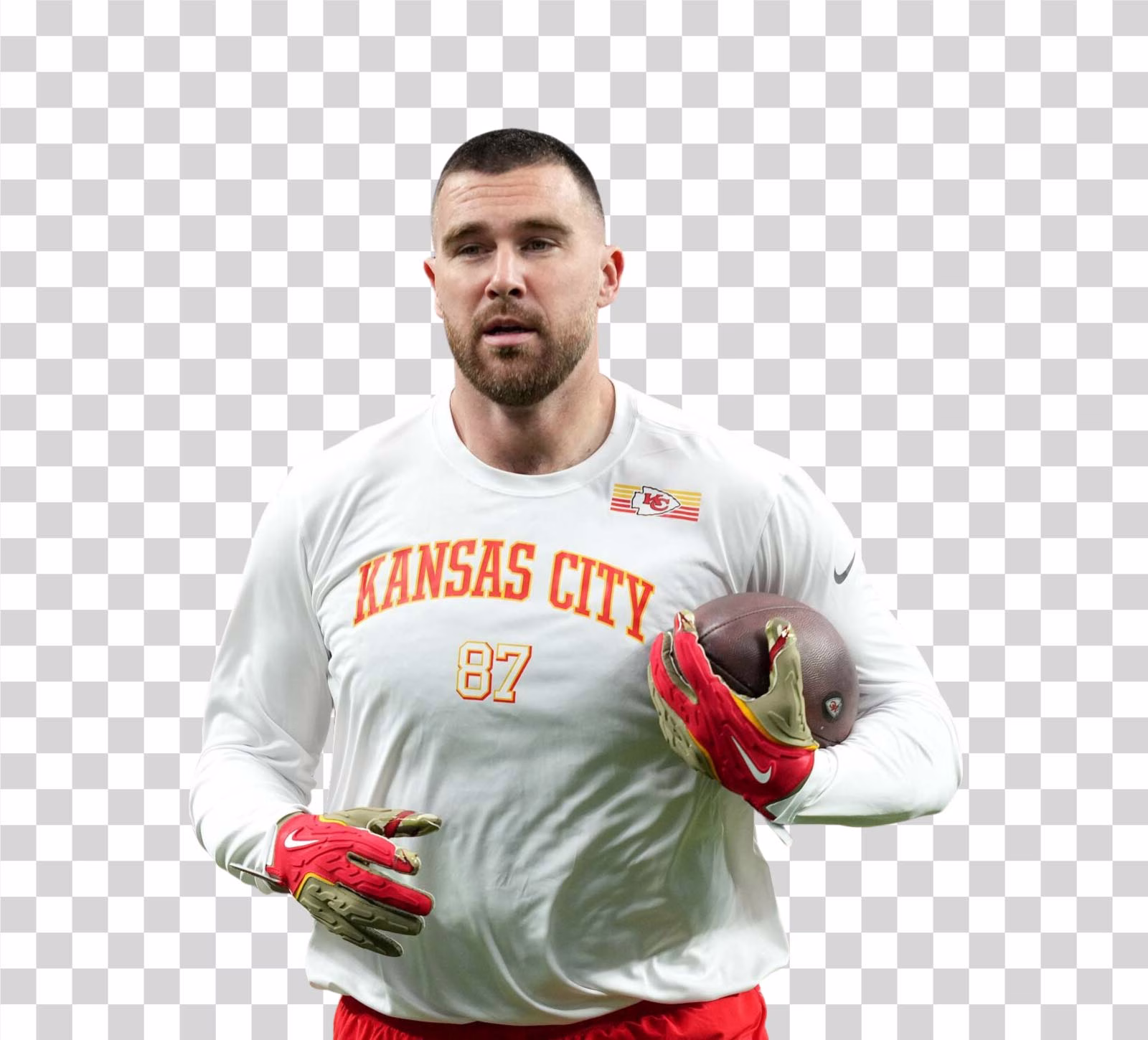 Travis Kelce PNG Trabsparent