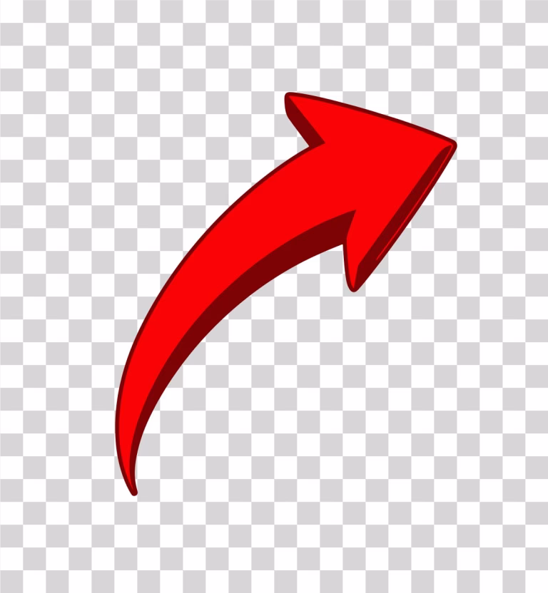Arrow That Can Be Used in YouTube Thumbnail