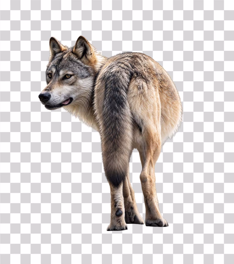 Wolf from the Back