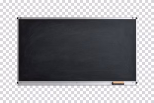 Chalkboard, Classic Black Writing Board for Classroom, PNG Image Classic Chalkboard PNG