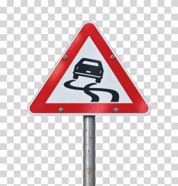 Full Slippery Road Sign