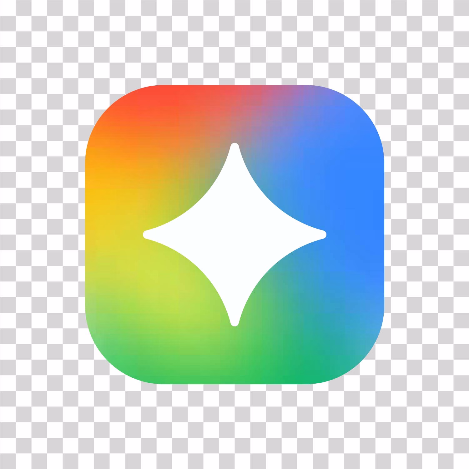 Gemini App Icon Square PNG