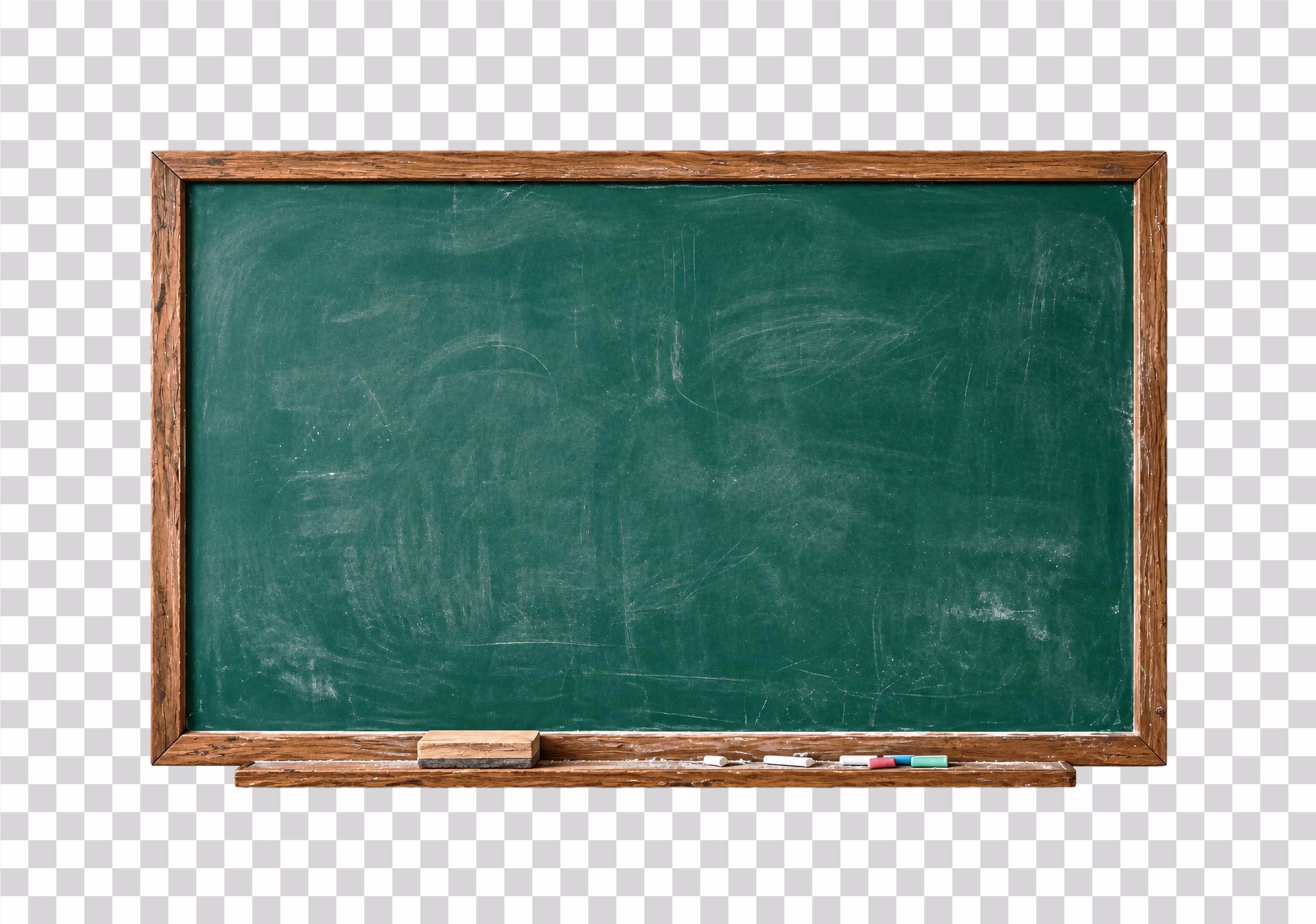 Green Chalkboard PNG