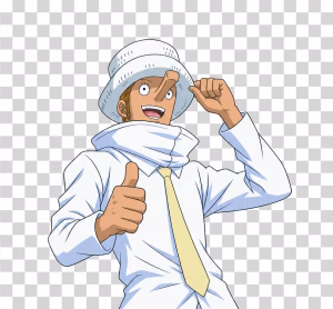 Kaku from One Piece png